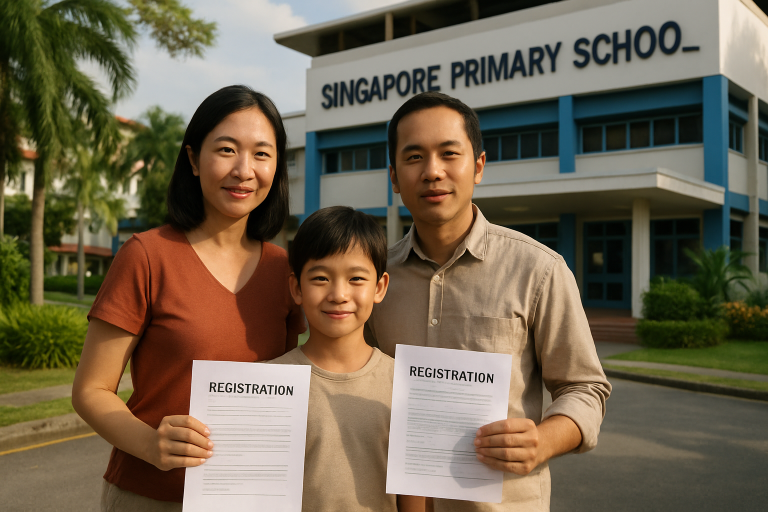 False address in P1 registration