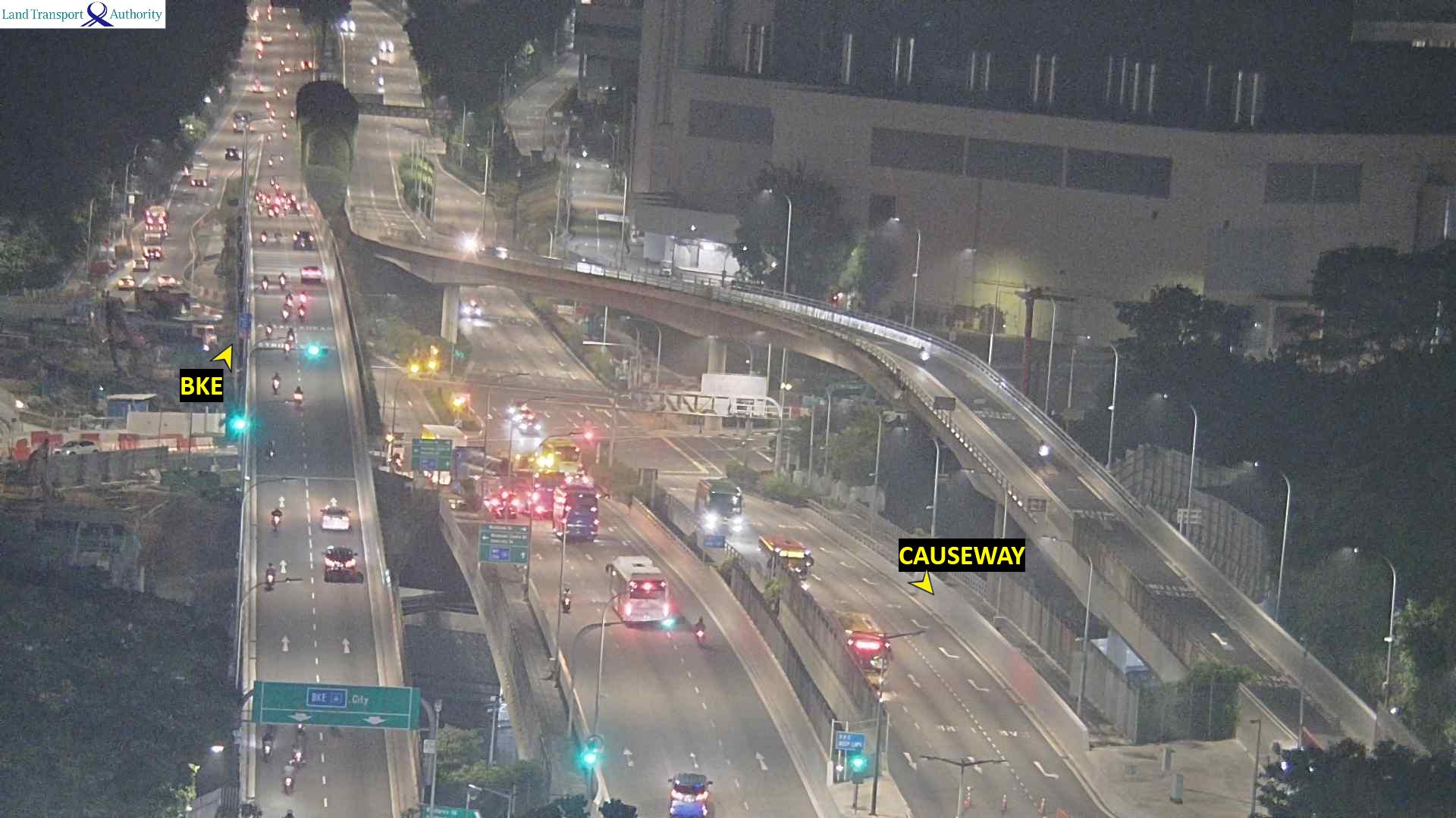 Woodlands Checkpoint live camera